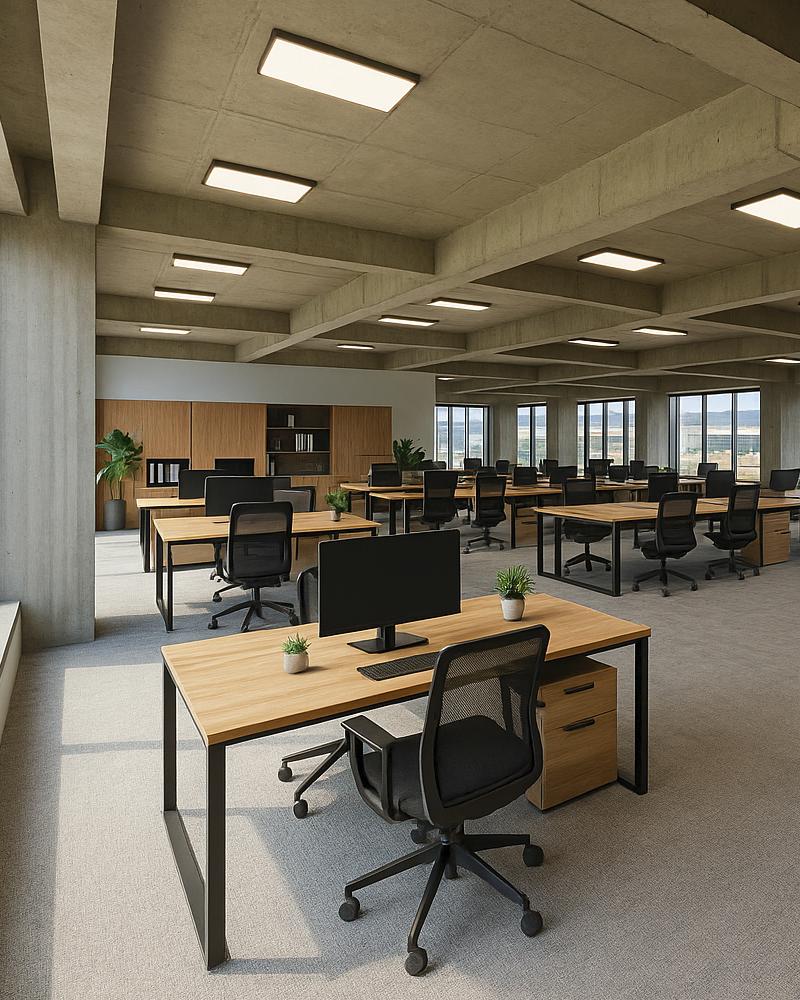 Oficina de grandes superficies